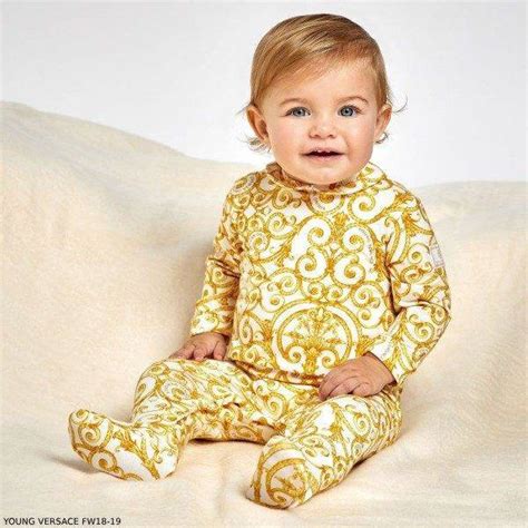 young versace baby grow sale|versace kids baby clothes.